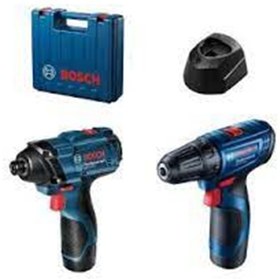 Resim Bosch Gsr 120-lı + Gdr 120-lı(2x2.0ah;plastik Taşıma Çantalı) 