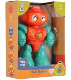 Resim Sevimli Mini Robot – Eğlenceli ve Eğitici Işıklı Oyuncak - standart / MİX 
