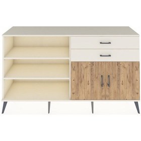 Resim Hyperion Konsol 3 Raflı 2 Çekmeceli 2 Kapaklı 176x44x99 Aytaşı-ça Aytaşı-çam/aytaşı 