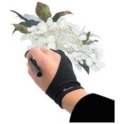 Resim Padalink Huion Gl200 İki Parmaklı Boyama Eldiveni - Yumuşak Likra+nilon, Kir Koruma, Grafik Tablet Ve Ekranlar İçin Uygun Diğer 