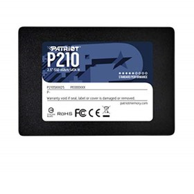 Resim Patriot P210 Sata 3 256GB SSD 2.5 Inch P210S256G25 