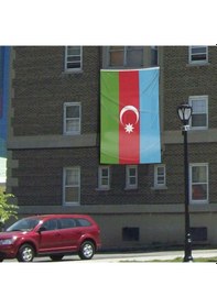 Resim Azerbaycan Cumhuriyeti Bayrağı -300x450cm Raşel Kumaş Bayrak 1 