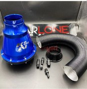 Resim K&n Performans Artırıcı Apollo Tip Açık Hava Filtresi 6.5cm Mavi Renk-yüksek Performans 