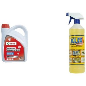 Resim Kırmızı Antifriz + Klix Temizleyici N11.537 