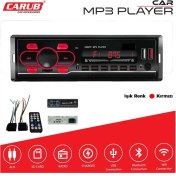 Resim Oto Teyp-Radyo Aux/bluetooth/mp3/sd Kart/usb x 2 Şarj (Uzaktan Kumandalı) (Kırmızı Işıklı) 