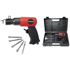 Resim Proter Ph 2145 K Havalı Kırıcı Keski 9 Parça Çantalı Kit 