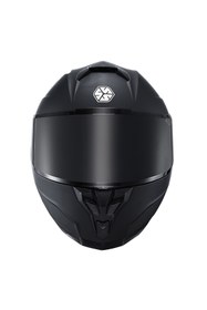Resim MOTOANL Motosiklet Double Vizörlü Full Face Kask Ce Motor Kaskı Mat Black Edition 