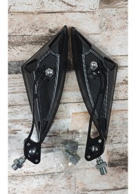 Resim Dikiz Aynası Set Karbon 10mm Takım Ayna Takim Karbon 