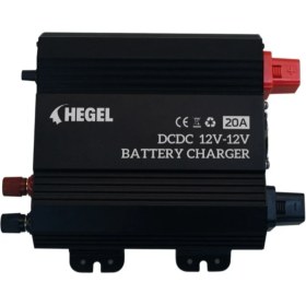 Resim Hegel 20 Amper Dc-Dc Charger Aküden Aküye Şarj Cihazı 20A 12/24V Hegel 