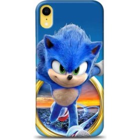 Resim Marselit iPhone Xr Super Sonic Tasarımlı Telefon Kılıfı-Sonic2 