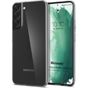 Resim Microsonic Samsung Galaxy S22 Plus Kılıf Non Yellowing Crystal Clear Sararma Önleyici Kristal Şeffaf 