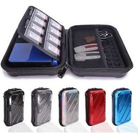 Resim Ankatek Siyah Sabit Oyun Nintendo Kutu Konsolu İçin Fonksiyonlu Eva Disk Dijital Çoklu Oyun 3ds Ud 