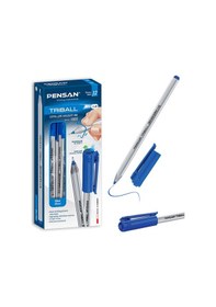 Resim Pensan 1003 Triball Mavi Tükenmez Kalem - 12'li Paket 