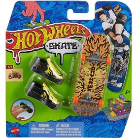 Resim Hot Wheels Skate Parmak Kaykay ve Ayakkabı Paketleri HVJ84 - 5+ Yaş 