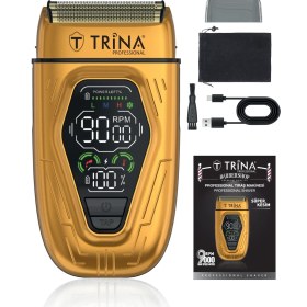 Resim Trina Profesyonel Tıraş Makinesi Sarı TRNSKLKS0014YL 