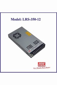 Resim Meanwell LRS-350 29A 12V LED SÜRÜCÜ ADAPTÖR TRAFO FANLI 
