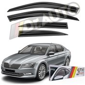 Resim Skoda Superb 2015-2020 Cam Rüzgarlığı 4lü 