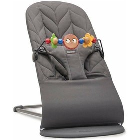 Resim Babybjörn Bliss Ana Kucağı Petal Cotton Oyuncaklı / Anthracite & Babybjörn Kanguru Move 3d Mesh / Anthracite 