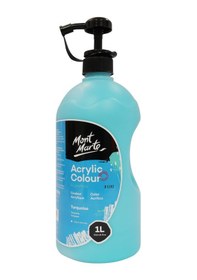 Resim Mm Akrilik Boya W/pump Signature 1l - Turquoise Çok Renkli 