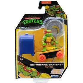 Resim Ninja Kaplumbağalar Fırlatmalı Kaykay - Raphael Lisanslı Ürün 