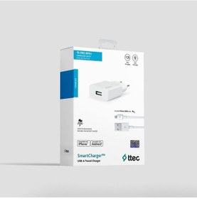 Resim Ttec Smartcharger Seyahat Şarj Aleti 2.1A + Micro Usb Kablo Beya 