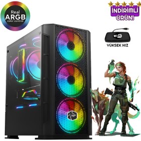 Resim Gaming Game CacheX ATX44 İ5-4570 16GB Ram 1TB SSD 4gb GTX1050Tİ Oyuncu Bilgisayarı 