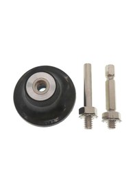 Resim 1/4 İnç Şaftlı 2 İnç Disk Ped Tutucu Yuvarlak Altıgen 