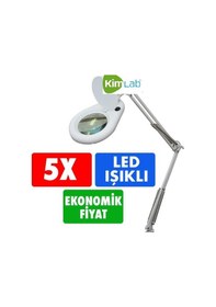 Resim Masa Üstü Büyüteç 5X Büyütme 