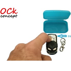 Resim ock concept Cuppon Mavi Işıklı Cuppon Marka Pilli 4B Orijinal Cuppon 4 Tuşlu Kepenk Panjur Alıcı Kumanda 