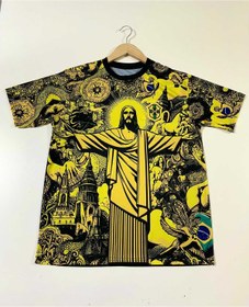 Resim jabuka Brezilya Kaka Özel Konsept Forması (Yellow) 