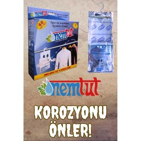 Resim Nemtut Nem Tutucu ve Alıcı Rutubet Giderici ve Önleyici Korozyon Önleyici Koku Giderici 2 kg 2 Kutu 4 Paket 