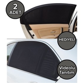 Resim Markaflex Araba Oto Yan Cam Güneşlik Perdesi 2 Adet 