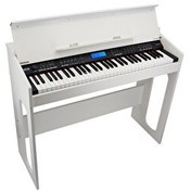 Resim Jwin JDP-950 Hassasiyetli Elektronik 61 Tuş Ahşap Kabinli Beyaz Piyano 