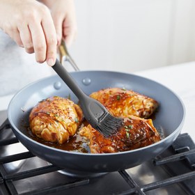 Resim GreenPan Silikon Fırça Gri | Platinum Silicone | BPA İçermez | 200°C Isıya Dayanıklı | 
