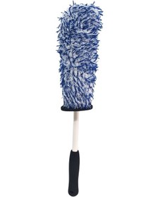 Resim Yumuşak Mikrofiber Jant Temizleme Fırçası Oto Jant Yıkama Fırçası 