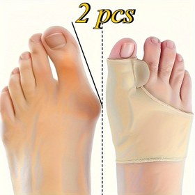 Resim 2'li ComfortFit Gel Pedli Ayak Ayırıcı - Erkekler ve Kadınlar için Yumuşak ve Konforlu Ayak İçi Tabanlık, Büyük Ayak Parmağı Yastığı, Elde Yıkanabilir Gece ve Ev Kullanımı için Ara Parça, Ayaklar için Ayak Ayırıcı 