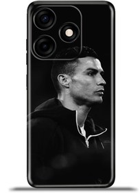 Resim TECNO Spark 10C (K15K) Esnek Silikon Kamera Koruma 4k Desenli Özel Tasarım - Basketbol Topu 