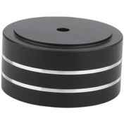 Resim Suntek Pikap Için Hifi Alüminyum Hoparlör Ayakları Şok Siyah 