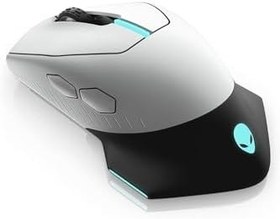 Resim nslx AW610M AlienFX RGB 16.000 DPI Optik Kablolu/Kablosuz Gaming Mouse (545-BBCN) - Beyaz news S 