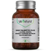 Resim VeNatura Saw Palmetto Plus L-Arjinin Likopen Mineral ve Bitki Ekstreleri 60 Kapsül 