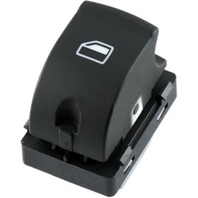 Resim SabayOtomotiv AUDİ A6 SAĞ(YOLCU) TEKLİ CAM AÇMA DÜĞMESİ 2005-2006-2007-2008 4F0959855A 