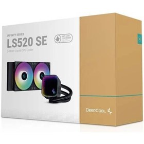Resim Deep Cool Deepcool Ls520 Se Rgb 240mm Sıvı Soğutma Siyah 