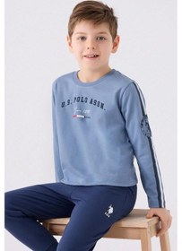 Resim U.S. Polo Assn. U.s. Polo 1911-4 Erkek Çocuk Pijama Takım 001 