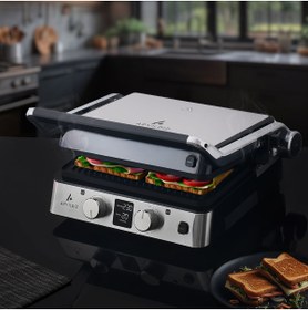 Resim Aryıldız Deluxe Grill Tost Makinesi 