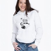 Resim Esprili Rudolf Diesel Tasarımlı Kapşonlu Kadın Sweatshirt 
