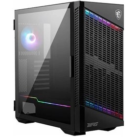 Resim Msı Mpg Velox 100p Aırflow Temperli Cam Argb Fan Psu Yok Matx Gamıng Kasa 