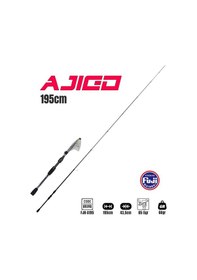 Resim Fuji Ajigo 195 Cm 05-5 Gr Ajime 1500 Lrf Olta Takımı Seti 