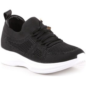 Resim Guja 308 Kadın Spor Ayakkabı Bej Siyah 