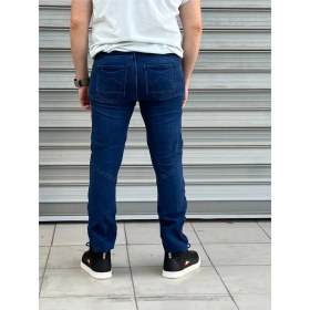 Resim Motosiklet Kot Pantolon Aramid Kumaş Lacivert 