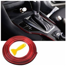 Resim Renault Clio 4 Hatchback Araç Içi Nikelaj Kırmızı Torpido Ip Trim 
